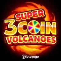 3 Super Coin Volcanoes van Booongo