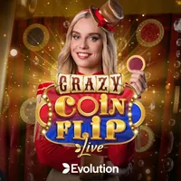 Crazy Coin Flip van Evolution