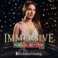 Immersive Roulette van Evolution