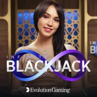 Infinite Blackjack van Evolution